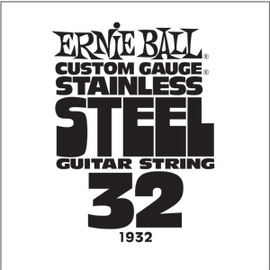Струна для электрогитар ERNIE BALL .032 Stainless Steel P01932, фото 